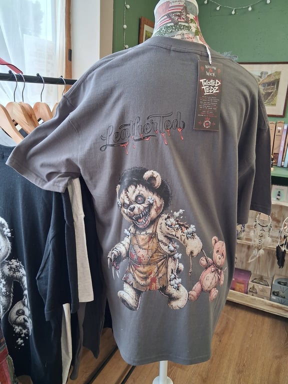 Twisted Tedz LeatherTed T-shirt One Size Fits All