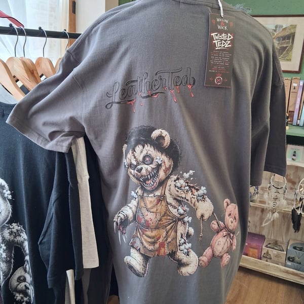 Twisted Tedz LeatherTed T-shirt One Size Fits All