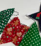 Christmas bunting garland - trees and stars design. 1.4m long - Image 5