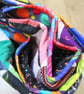 Gift for Student Bright Rainbow Patchwork Quilt - Image 9