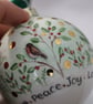 Robin ceramic bauble - Image 7