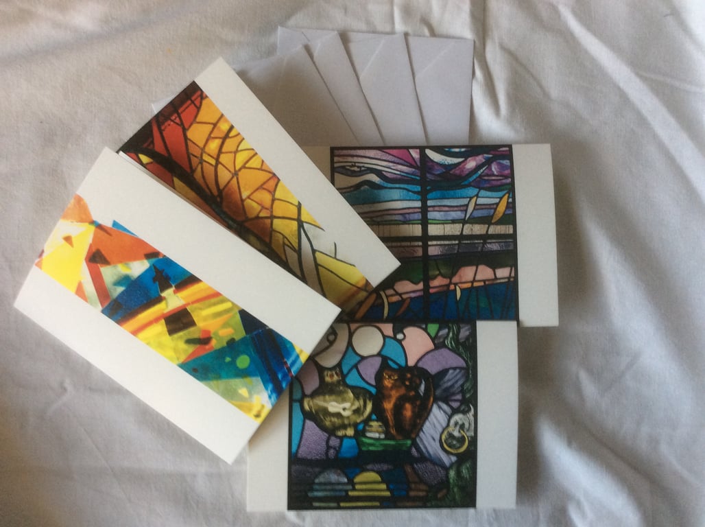 Cards Assorted pack of 4 designs