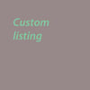 Custom listing