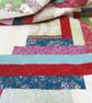 Traditional Log Cabin Patchwork Quilt - Image 4