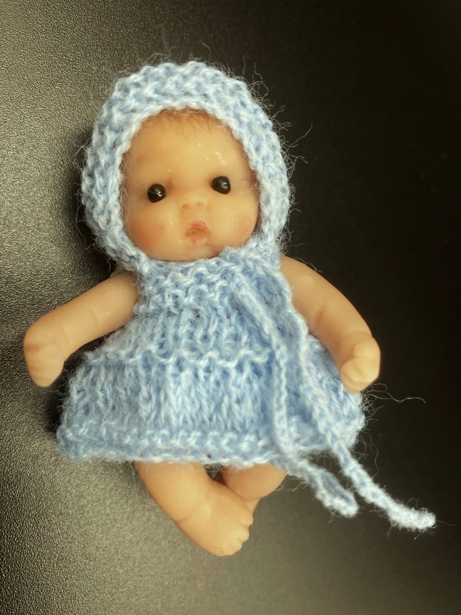 Dolls House Miniature Outfit for Baby Doll, Doll Not Included