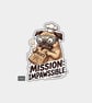 Funny Die Cut Vinyl Sticker - Cheeky Treats Pug Dog
