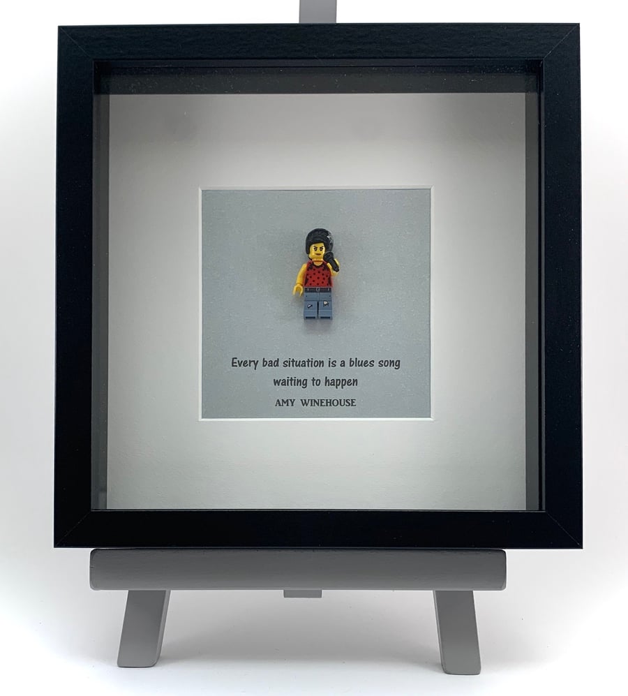 Amy Winehouse mini Figure frame.