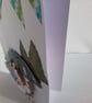 Any occasion card. Decoupage card. Handmade card. Camping theme. Ref 326.  - Image 4
