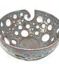 Extra-extra Large Yarn Bowl with multiple holes design extra large yarn bowl  - Image 1