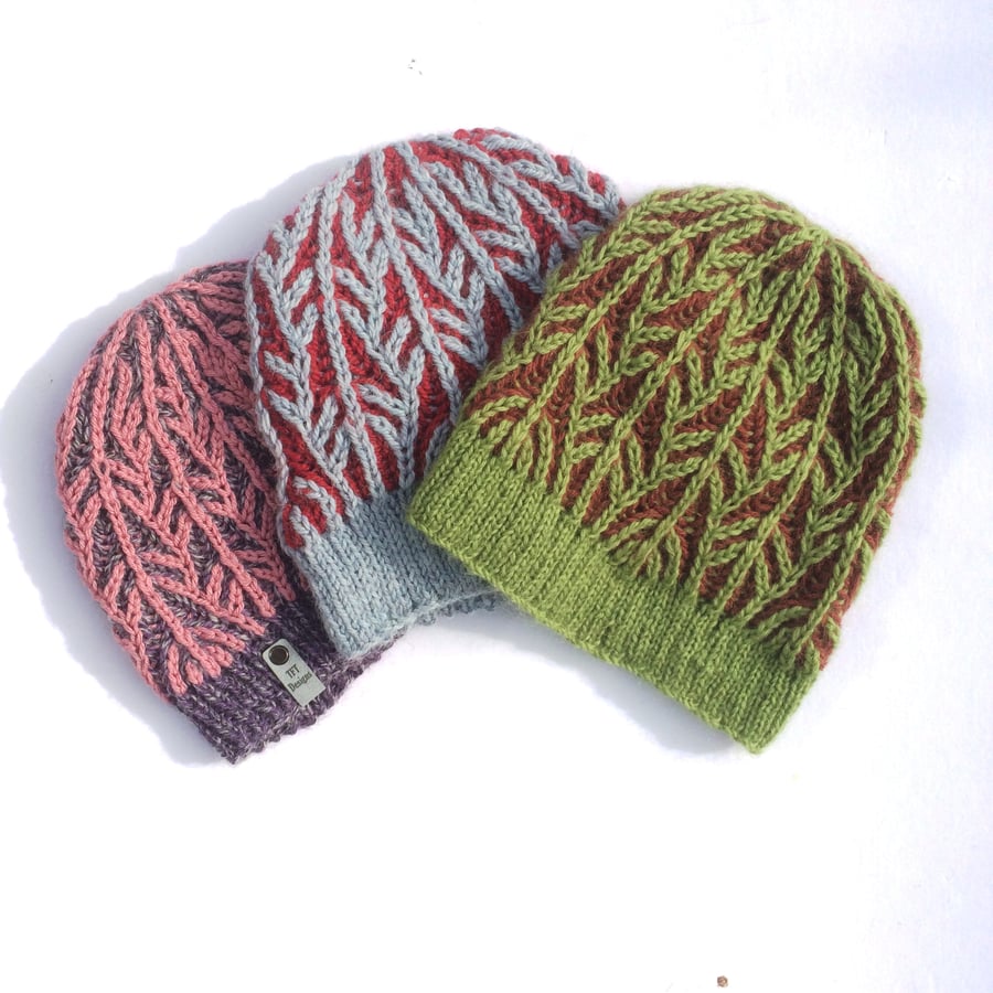 Hat knitting pattern