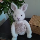 White Bunny, Knitted Bunny Rabbit 