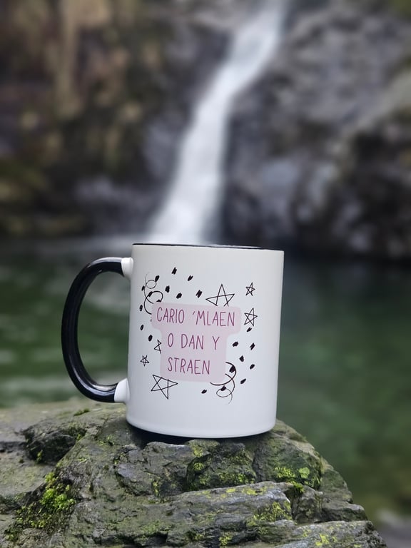 Handmade Welsh Mug – Mwg Cymraeg with Welsh Humour Perfect Gift from North Wales
