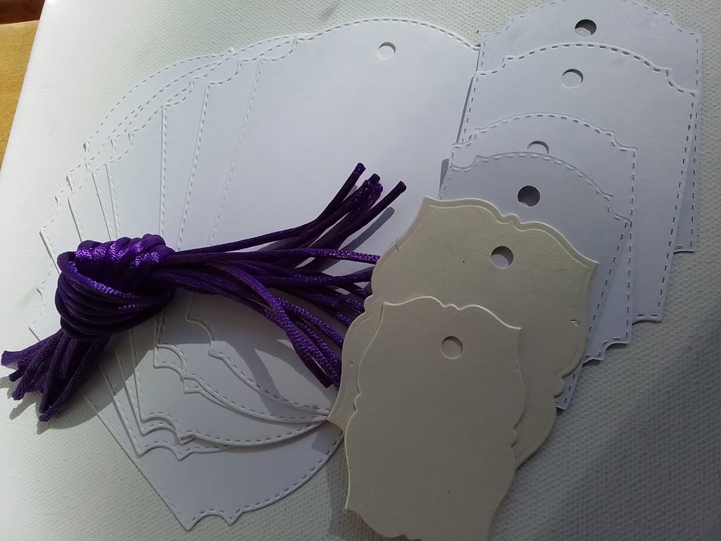 Gift tags. Set of 15 gift tags. Ref 262