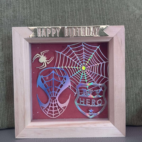 BOXED  FRAMES  WITH SCENE