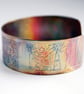 Copper Cuff Floating City design, landscape jewellery - Image 2