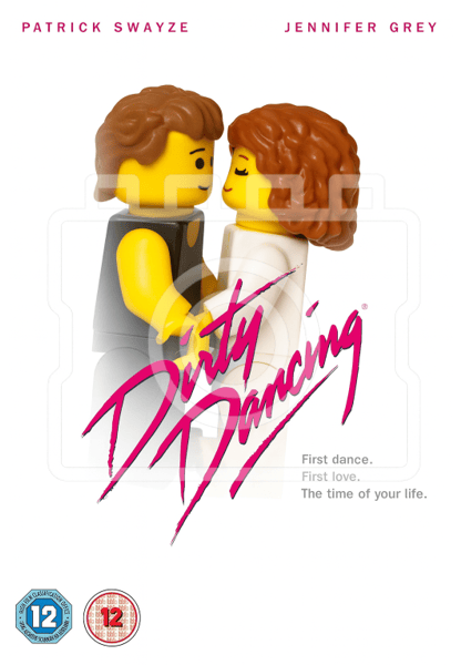 DIRTY DANCING - LEGO-Inspired A4 Movie Poster Print - Ready to Frame