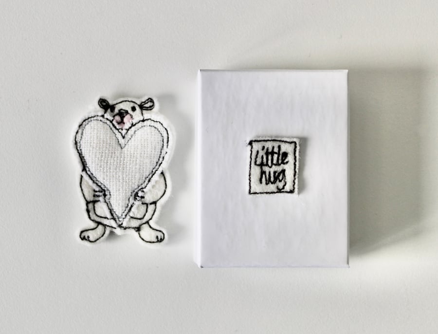 'Little Hug' Bear in a Box