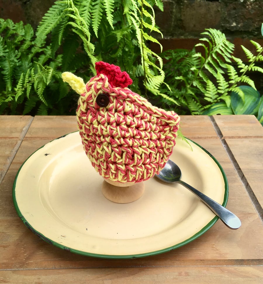 Chicken Egg Cosy, Cotton Easter Chick