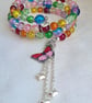 Gorgeous Over The Rainbow Memory Wire Bracelet. - Image 1
