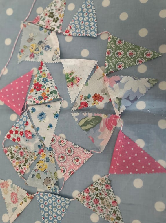  Cath Kidston Fabric Mini Bunting 