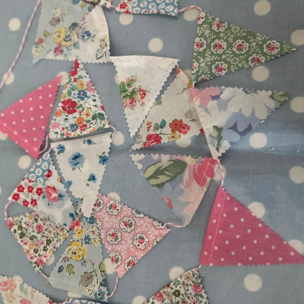  Cath Kidston Fabric Mini Bunting 