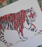 Tiger A5 Greetings Card - Image 3