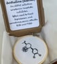 Sertraline mini embroidered wall art - Image 4