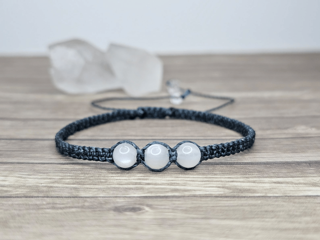 Moonstone Shambala Bracelet