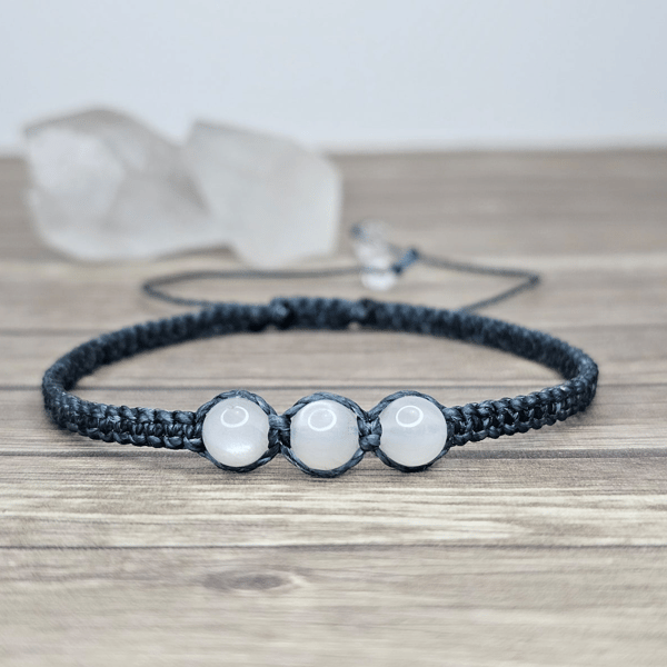 Moonstone Shambala Bracelet