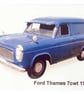 Ford Thames 7cwt 1960- Aluminium Plaque - A5 or 203x304mm - Image 1