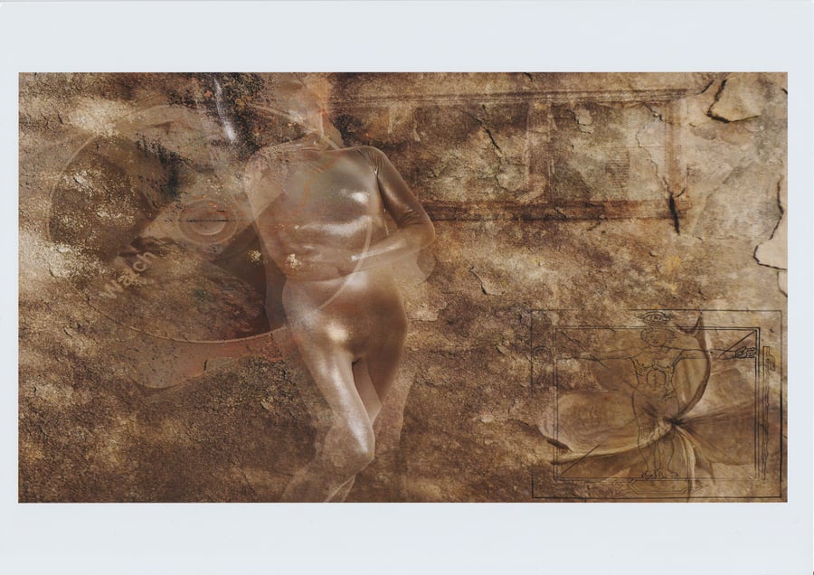 Male figurative montage number one 