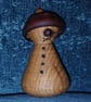 Reclaimed Oak snowmen - Image 5