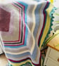 Colourful Square Lap Blanket, Crochet Knee Warmer - Image 5