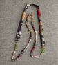 Textile Bead Necklace - Image 3