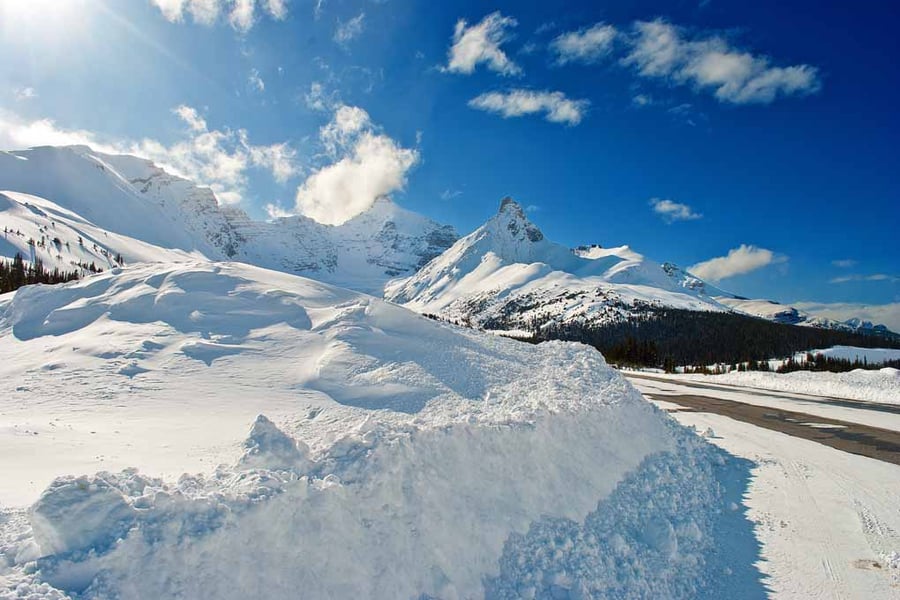 Canadian Rocky Mountains Icefields Parkway Canada Photograph Print