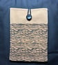 A5 tiger print cork fabric sleeve