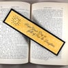 Positive hope laminated bookmark