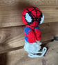 Spider-Man hand crocheted spinner (small) - Image 5