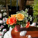 Handcrafted Heart-Shaped Bud Vase