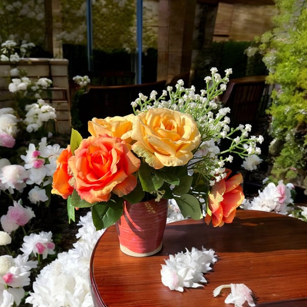 Handcrafted Heart-Shaped Bud Vase