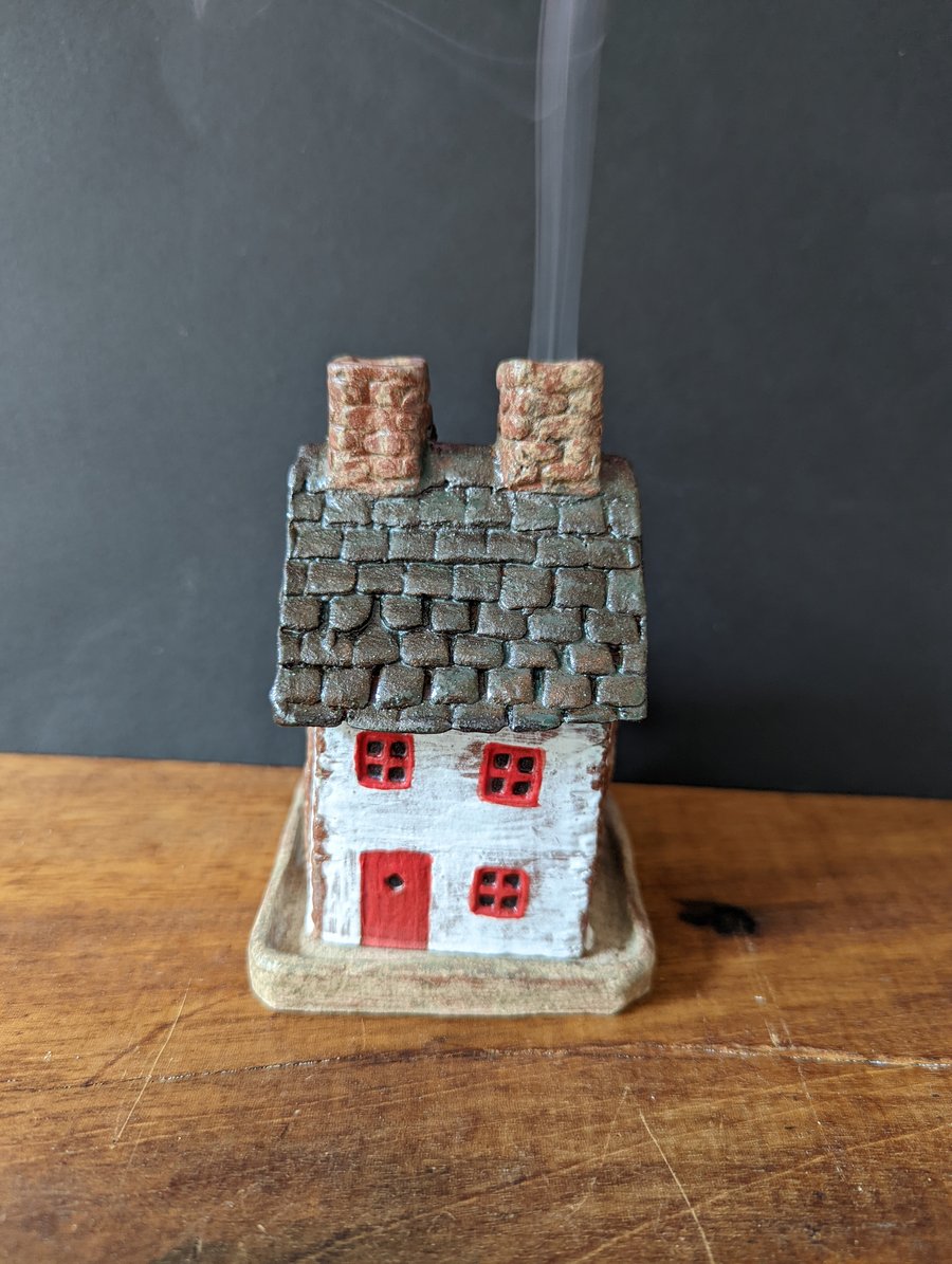  Cottage incense burner