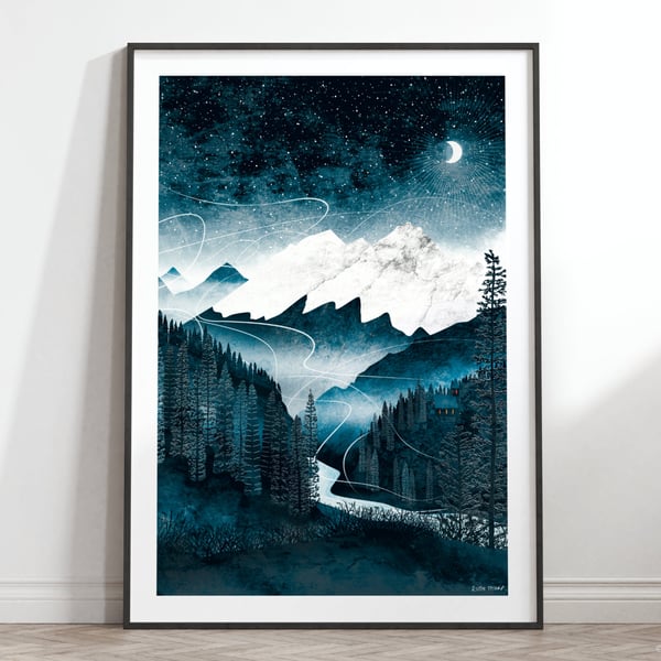 Tramontana Art Print