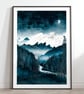 Tramontana Art Print - Image 1
