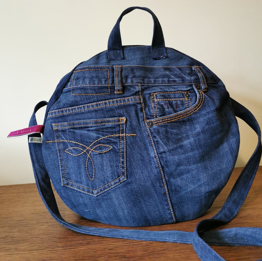 Upcycled Ted Baker Jeans Bag