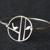 Edge of the woods bird bangle