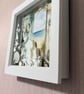 Handmade Coastal Beach Shadow Box Frame – Eco Resin Dog & Cat Sea View Wall Art - Image 5