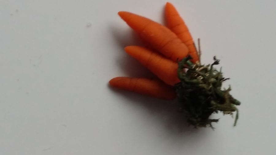 1.12TH SCALE BUNCH OF CARROTS