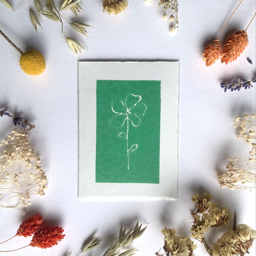 Mini Original Lino Print