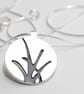 Shuimo Grass Necklace, Plant Necklace - Image 1