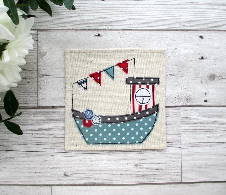 Fishing boat coaster